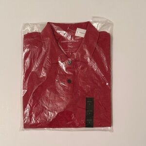 Banana Republic Factory Red Polo Shirt